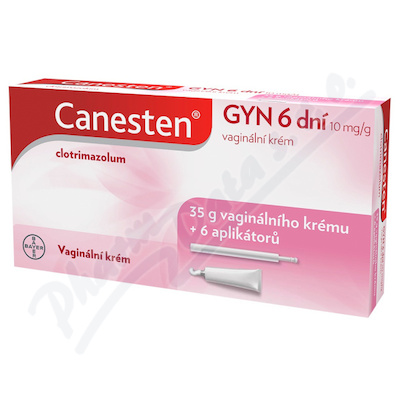 Canesten Gyn 6 dní 0.01g/g vag.crm 35g+apl