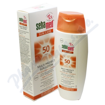 SEBAMED Opalovací mléko OF50 150ml