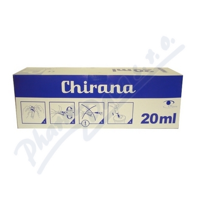 Inj.střík.20ml Chirana Luer 80ks jednoráz.