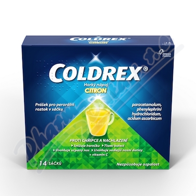 Coldrex Horký nápoj Citron 750/10/60mg scc.14 I