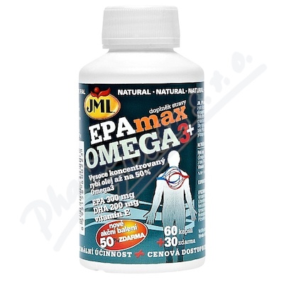 JML EPAmax OMEGA3+ cps.60+30 zdarma