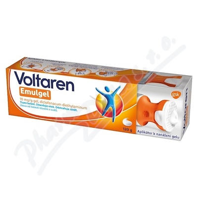 Voltaren Emulgel 10mg/g gel 120g IIIB