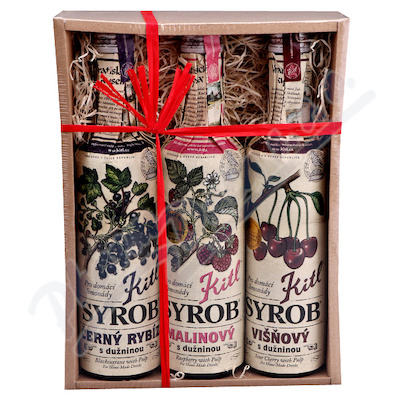 Kitl Syrob Černý rybíz+Malina+Višeň 3x500ml