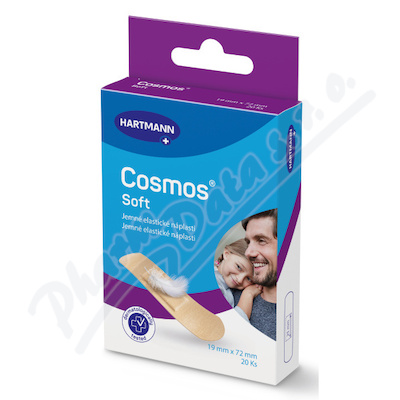 COSMOS Soft náplast jemná 19x72mm 20ks