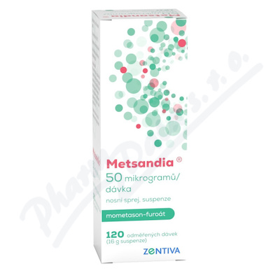 Metsandia 50mcg/dáv nas.spr.sus.120dáv