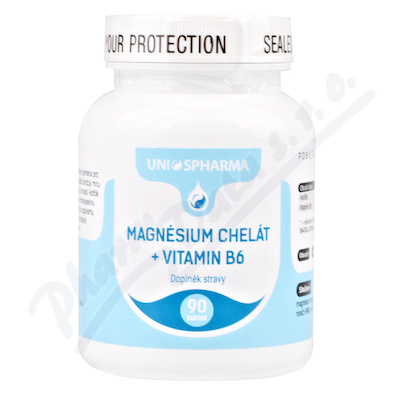 Uniospharma Magnésium chelát+vit.B6 tbl.90