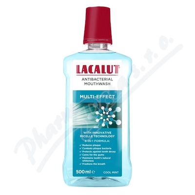 Lacalut Multi effect micelární ústní voda 500ml