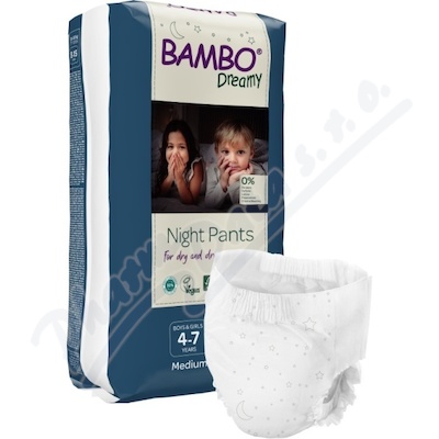 Bambo Dreamy Nigh.Pants 4-7let Unisex 15-35kg 10ks