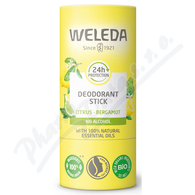 WELEDA Deodorant Stick Citrus-Bergamot BIO 50g