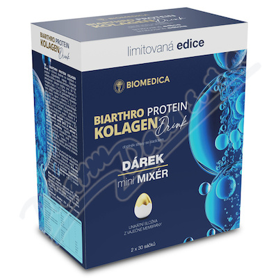 Biarthro protein kolagen drink 2x30 sáčků+dárek