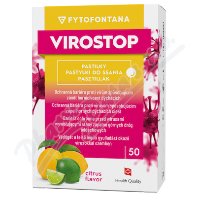 Fytofontana VIROSTOP pastilky citrus 50ks