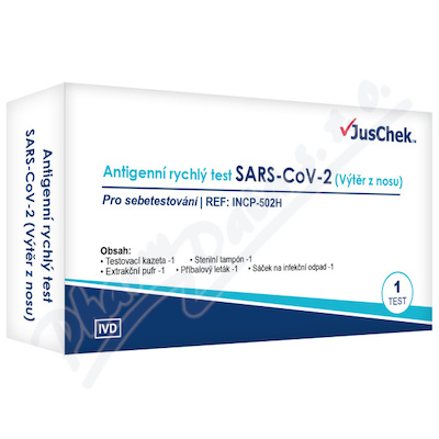 JusChek SARS-CoV-2 antigenní rychlý test 1ks