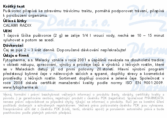 Puškvorec sypaný 70g Fytopharma